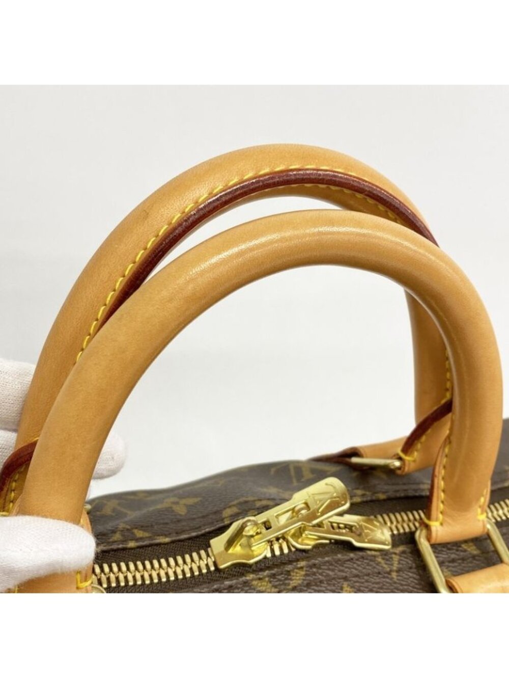 Louis Vuitton Boston Bag Monogram Keepall 50 Brown - Picture 9 of 10